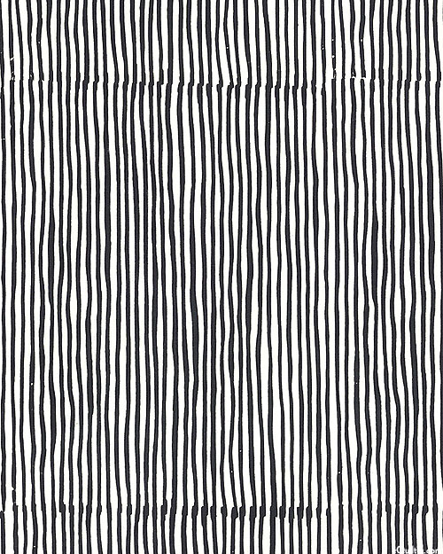 For the Love of Stripes Batik - White