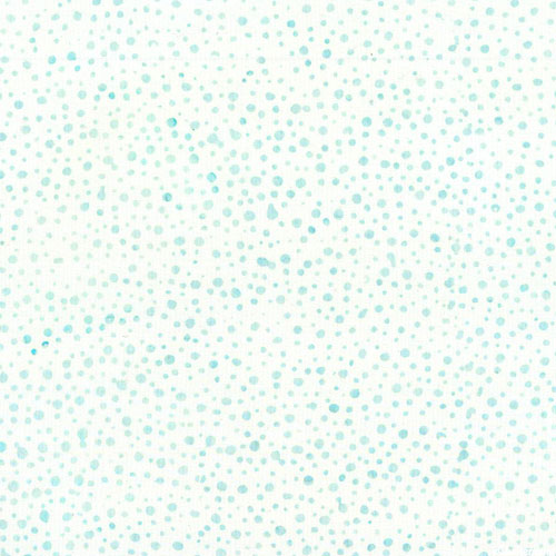 Atmospheric Dot Batik - Aquamarine
