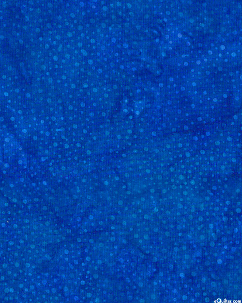 Atmospheric Dot Batik - Cobalt Blue