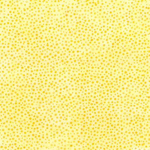 Atmospheric Dot Batik - Daffodil Yellow