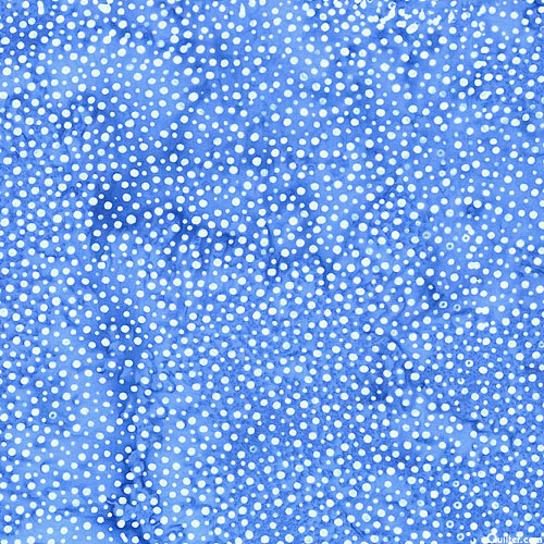 Atmospheric Dot Batik - Raindrop Blue