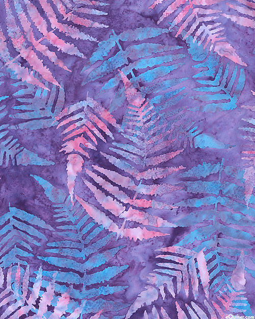 Fern Forest Batik - Hyacinth Purple