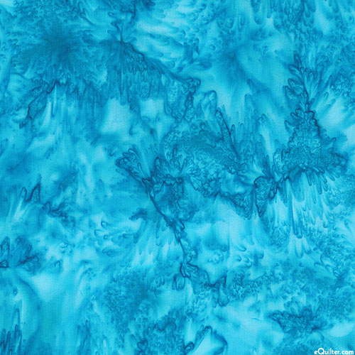 Hoffman Fabrics Turquoise - Hoffman Tonal Hand-Dye - Pacific Ocean Blue