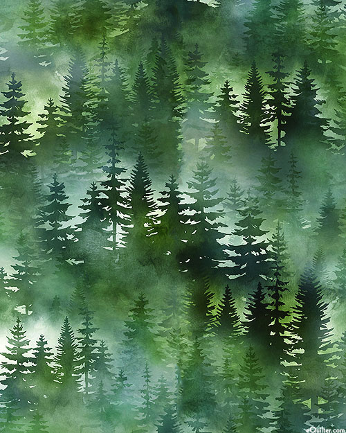 Woodsy And Whimsy - Hazy Pines - Evergreen - DIGITAL