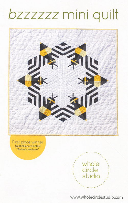 Bzzzzzz - Paper Piecing Pattern by Whole Circle Studio