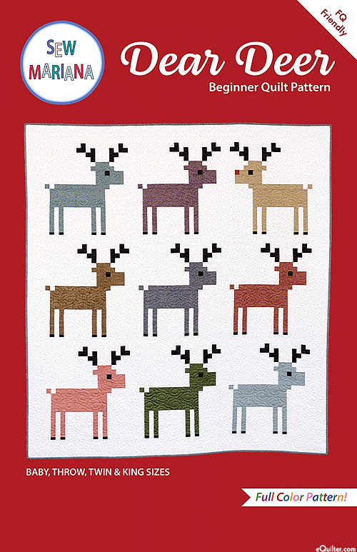 Dear Deer - Quilt Pattern by Sew Mariana