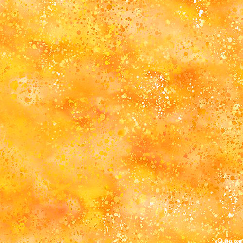 Sew Spring! - Mottled Views - Tangerine Orange - DIGITAL