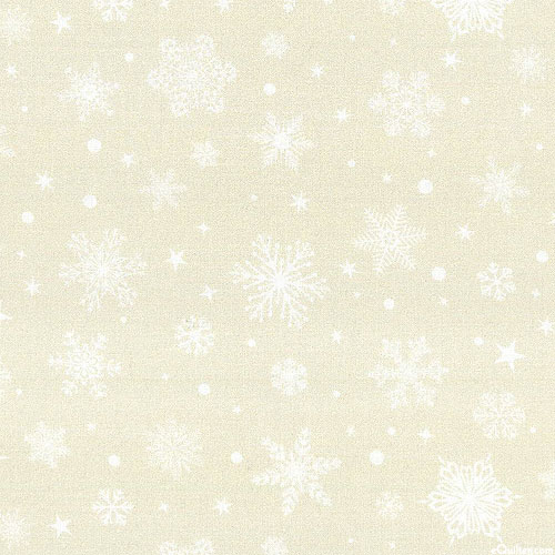 Winter Blooms - Snowfall - Buttercreme Beige - DIGITAL