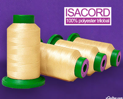 Isacord Polyester Embroidery Thread - Vanilla
