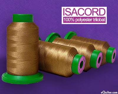 Isacord Polyester Embroidery Thread - Cedar Brown