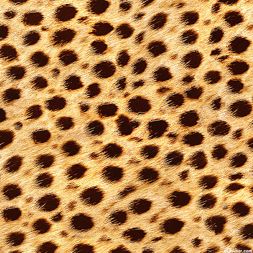 Animal Kingdom - Cheetah Spots - Savannah Tan - LAWN