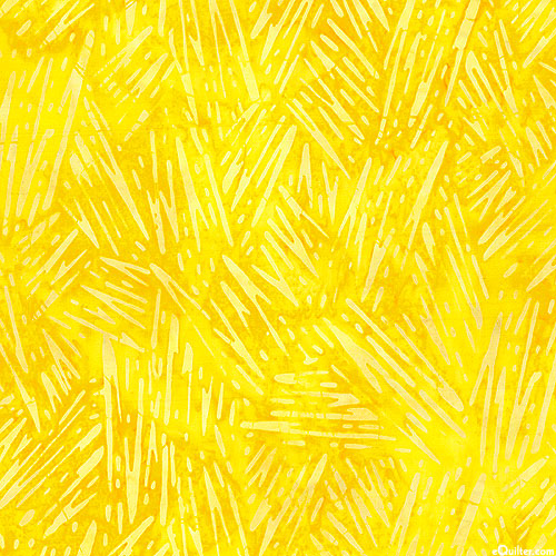 Velocity - Grain Field Batik - Straw Yellow