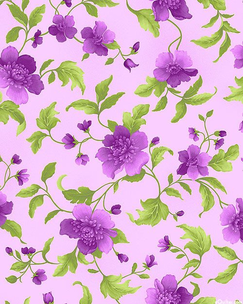 Camille - Floral Delights - Lavender Purple - DIGITAL