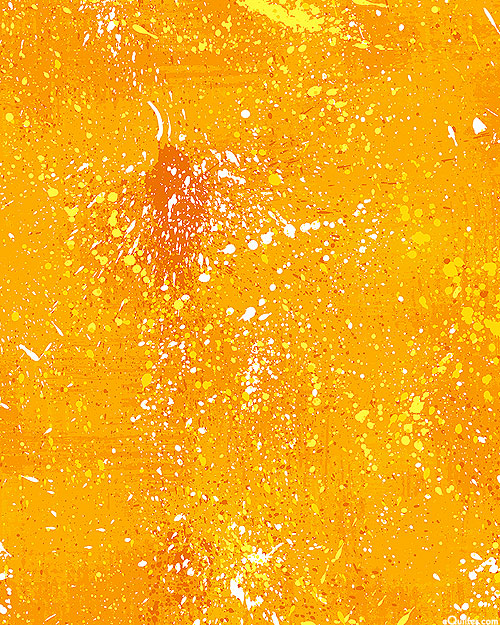 Color Wheel - Spatter - Tangerine - DIGITAL