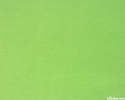 Green - Solid Cotton Flannel - Apple Green - 42" FLANNEL
