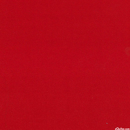 Red - Solid Cotton Flannel - Scarlet - 42" FLANNEL