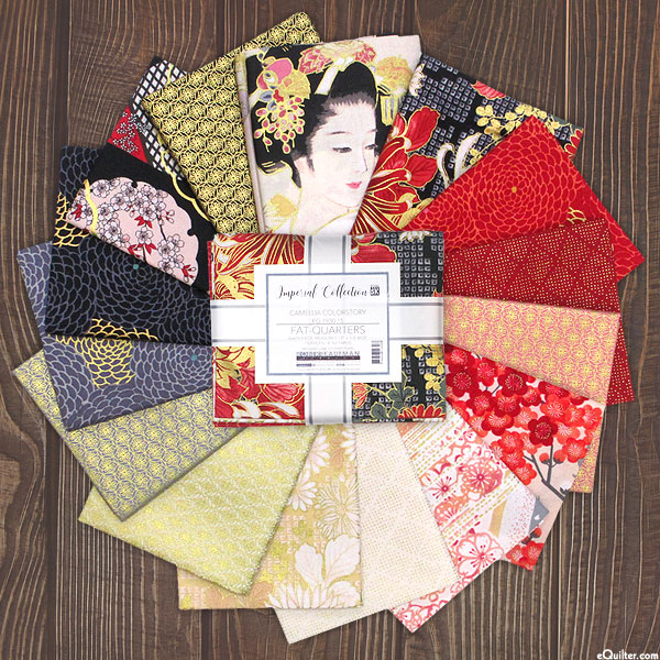 Imperial Collection 18 - Camellia Colorstory - Fat Quarters