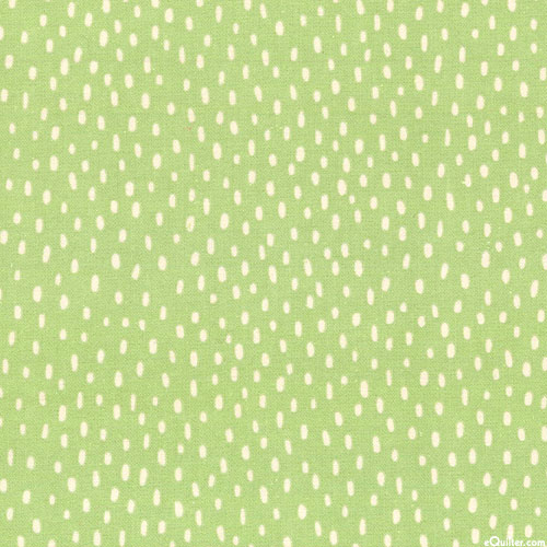 Cozy Cotton Flannel - Over The Moon - Pistachio Green - FLANNEL
