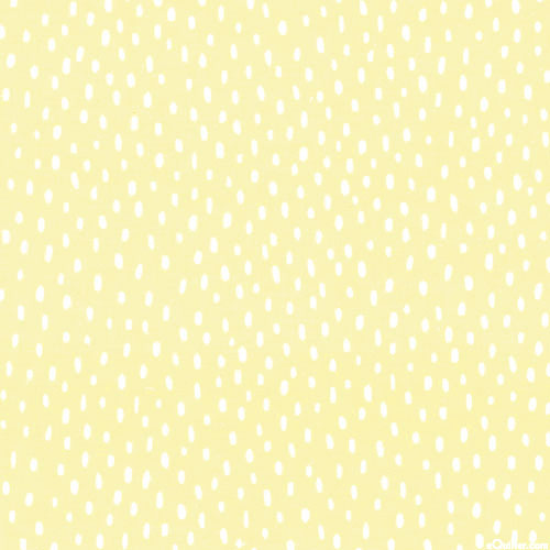 Cozy Cotton Flannel - Over The Moon - Butter Yellow - FLANNEL