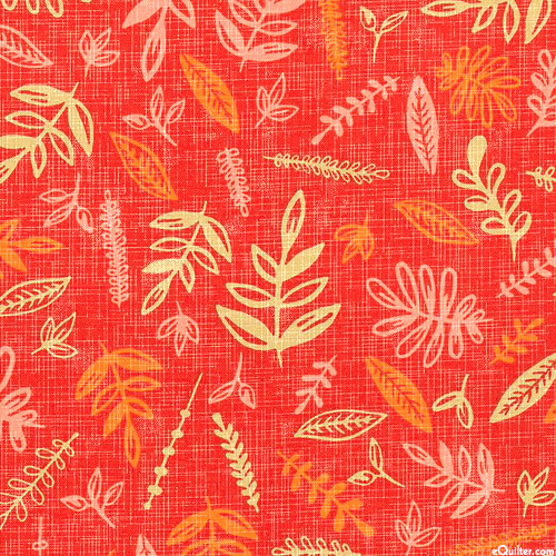 Horizon - Fronds - Flame Red