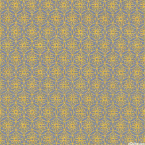 Imperial Collection 18 - Floral Medallions - Steel Gray/Gold