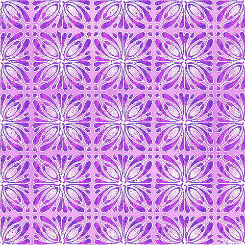 Joli Bijou - Shimmering Tiles - Lavender Purple/Silver
