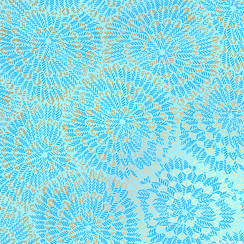 Joli Bijou - Blooming Grove - Blue Topaz/Gold