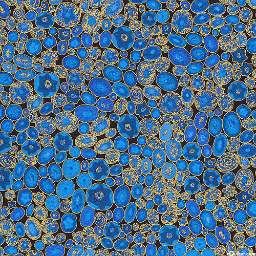 Gustav Klimt - Venetian Glass - Cobalt Blue/Gold