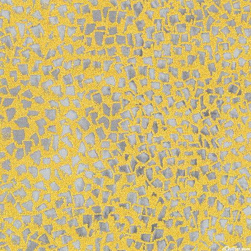 Gustav Klimt - Gold Flecks - Ash Gray/Gold