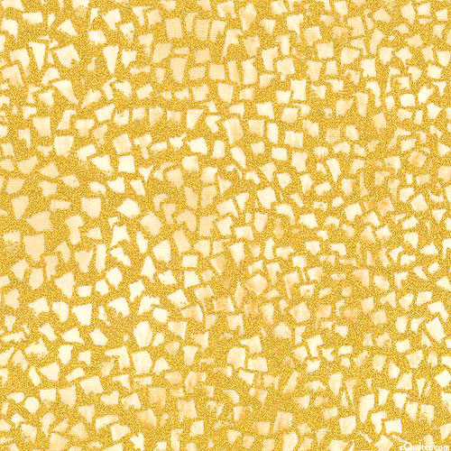 Gustav Klimt - Gold Flecks - Ivory/Gold