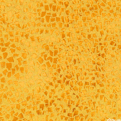 Gustav Klimt - Gold Flecks - Amber/Gold