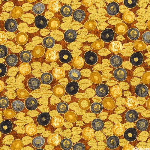Gustav Klimt - Mosaic - Sienna/Gold