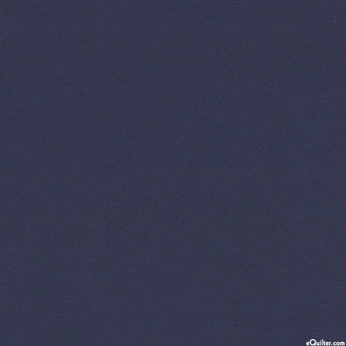 Laguna Cotton Knit Jersey - 58" - Solid Navy Blue
