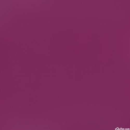 Purple/Plum - Kaufman Kona Solid - Berry