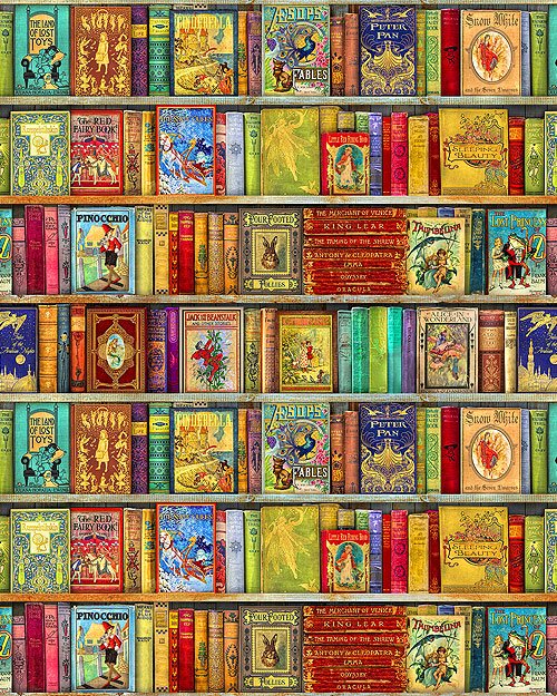 Library of Rarities - Storybook Bookshelf - Multi