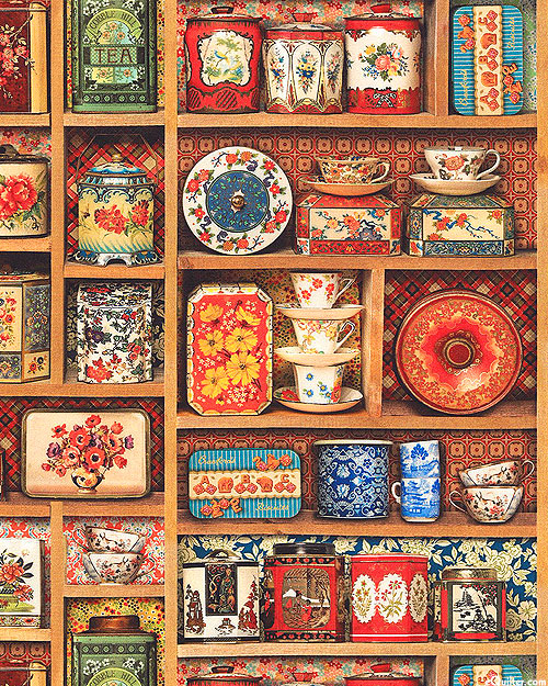Library Of Rarities - Tea Shelves - Caramel Brown - DIGITAL