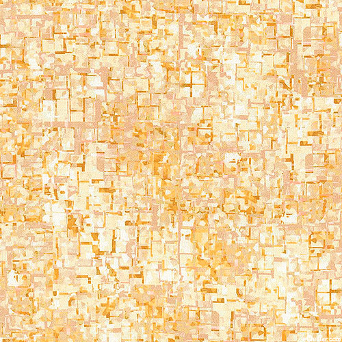 Leaflet - Garden Mosaic - Apricot - DIGITAL