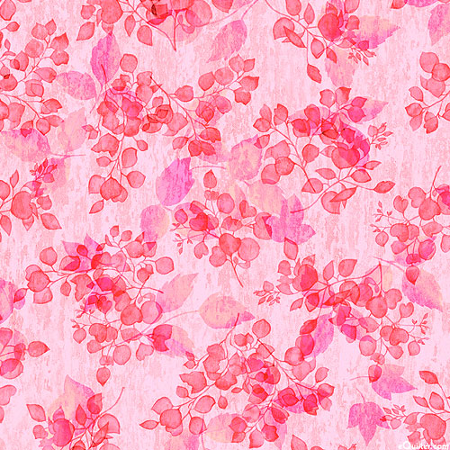 Sienna - Leafy Stems - Pastel Pink