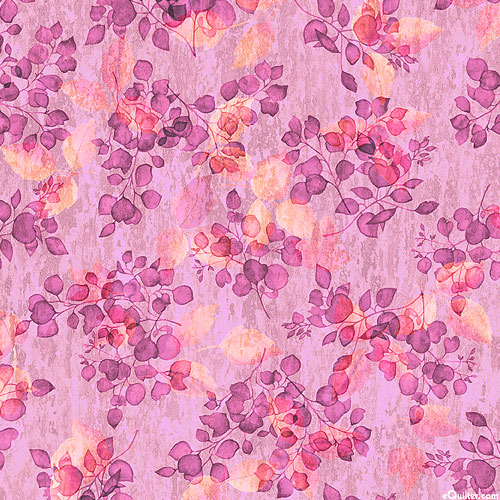 Sienna - Leafy Stems - Lavender Purple