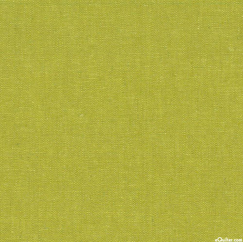 Essex Yarn-Dye Chambray - Cactus Green - COTTON/LINEN
