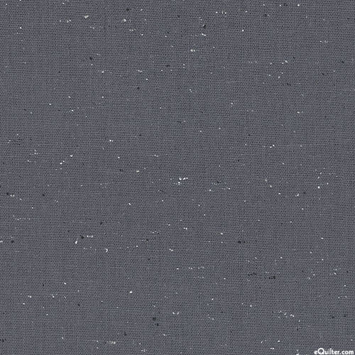 Essex Speckle Yarn-Dye - Charcoal Gray - COTTON/LINEN