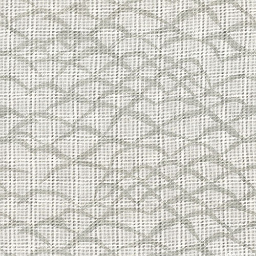 Around The Bend - Ocean Waves - Oyster Gray - COTTON/LINEN