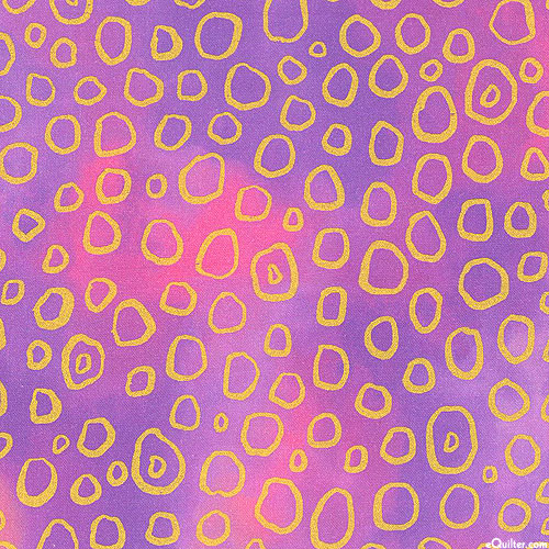 Chromaticity - Groovy Loops - Cosmos Pink/Gold - DIGITAL