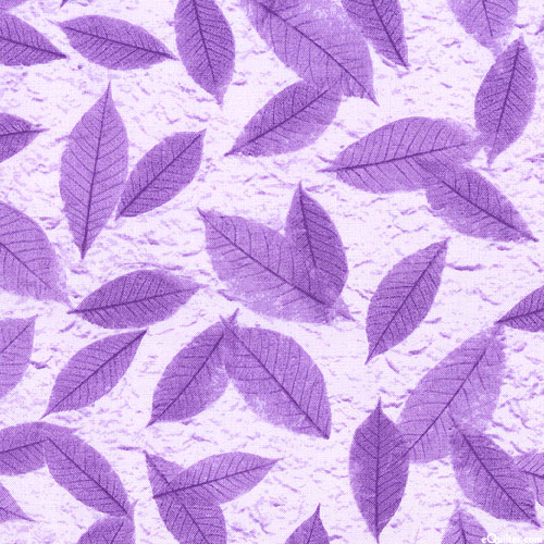Natural Textures - Tossed Leaves - Columbine Purple