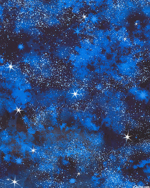 Nature's Wonder - Night Sky - Midnight Blue - DIGITAL PRINT