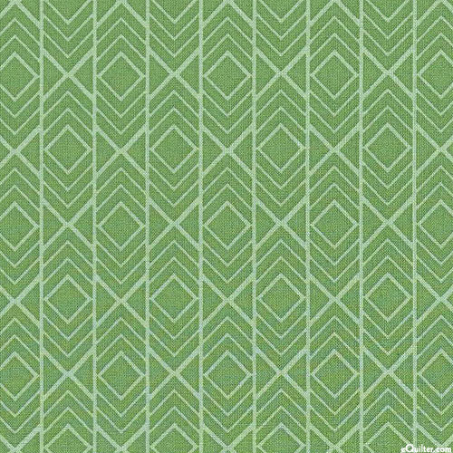 Sunroom - Tropical Stripe - Celery Green