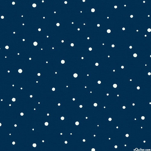 Paintbox - Dappled Dots - Midnight Blue