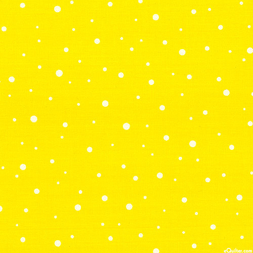 Paintbox - Dappled Dots - Dandelion Yellow
