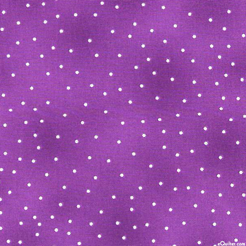 Flowerhouse Basics - Polka Dots - Royal Purple