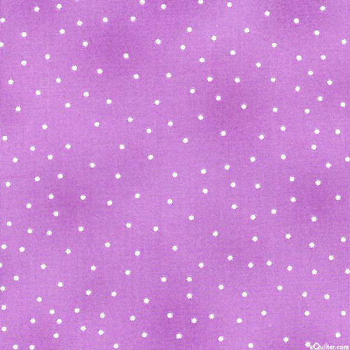 Flowerhouse Basics - Polka Dots - Heather Purple